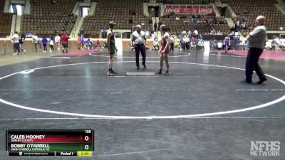 138 lbs Champ. Round 1 - CALEB MOONEY, Shelby County vs Bobby O`Farrell, John Carroll Catholic HS