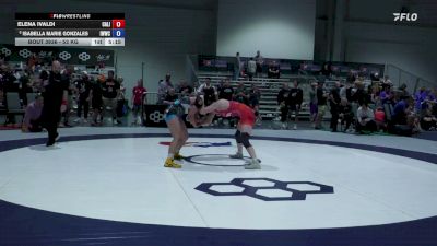 53 kg Cons. Sub-semis - Elena Ivaldi, California vs Isabella Marie Gonzales, Iowa Women's Wrestling Club/ Titan Mercury Wrestling Club