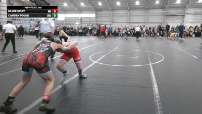 84 lbs Round 4 (6 Team) - Blake Kelly, Mitten Mayhem vs Camden Poole, Donahue WA
