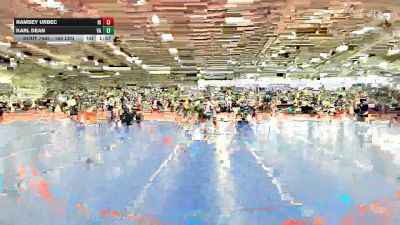 160 lbs Round Of 64 - Ramsey Urbec, RI vs Karl Dean, VA