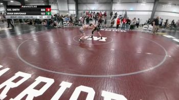 124-132 lbs Round 1 - Kal Smith, Burns/Pine Bluffs vs Evan Dirvonas, Fort Collins