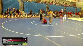 165 lbs Semis (4 Team) - Logan Fowler, Cleveland vs Brock Fields, Huntsville