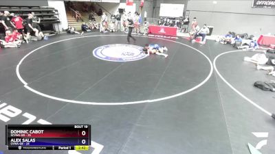 100 lbs Round 3 (16 Team) - Dominic Cabot, SCVWA-GR vs Alex Salas, CVWA-GR