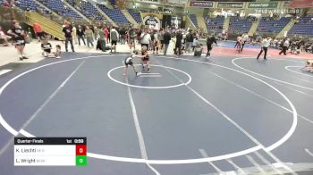54 lbs Quarterfinal - Kessiah Liechti, NE Boyz vs Liam Wright, Bear Cave WC