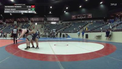 285 lbs Cons. Round 2 - Raymundo Romero, St. Thomas University vs Ethan Heady, Campbellsville (Ky.)