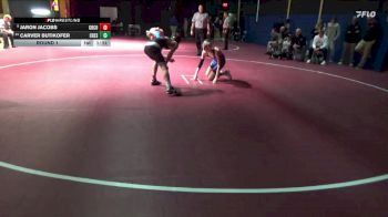 120 lbs Round 1 - Jaron Jacobs, Greene County vs Carver Butikofer, Crestwood, Cresco