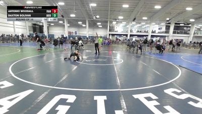 69 lbs Round Of 16 - Antonio Woodall, Franklin vs Daxton Solivan, Agogee WC
