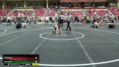 76 lbs Quarterfinal - Gage Arnet, Mulvane Jr. Wrestling Club vs Gideon Favre, Wichita Wrestling Club