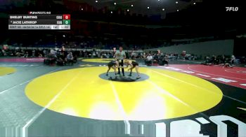 4A/3A/2A/1A Girls 140 Cons. Round 3 - Jacie Lathrop, Elgin Girls vs Shelby Bunting, Culver Girls