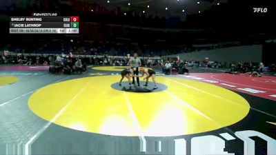 4A/3A/2A/1A Girls 140 Cons. Round 3 - Jacie Lathrop, Elgin Girls vs Shelby Bunting, Culver Girls