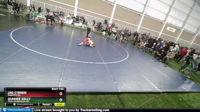 58 lbs Quarterfinal - Jag O`Brien, Wasatch WC vs Gunner Kelly, Team Aggression WC