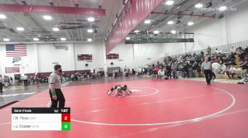 113 lbs Semifinal - Reese Titus, Canton vs Joseph Crader, Ledyard