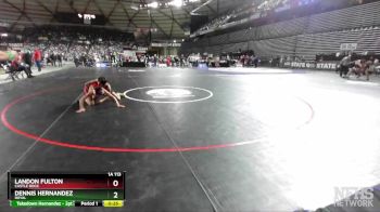 1A 113 lbs 5th Place Match - Landon Fulton, Castle Rock vs Dennis Hernandez, Royal