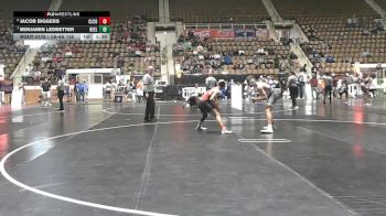 1A-4A 132 Quarterfinal - Benjamin Ledbetter, Reeltown vs Jacob Biggers, Cleburne County