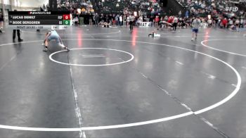 120 lbs Cons. Round 2 - Bode Berggren, Cross County vs Lucas DeMilt, Fort Calhoun Pioneers