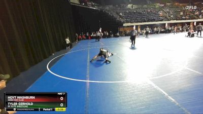 85 lbs Cons. Semi - Hoyt Washburn, Indee Mat Club vs Tyler Gerhold, DC Elite Wrestling