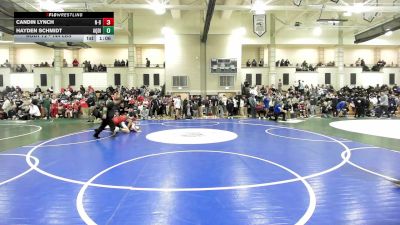 144 lbs Round Of 32 - Candin Lynch, New Bedford vs Hayden Schmidt, Aquidneck Island