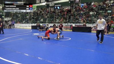 165 lbs Champ. Rd Of 16 - Dax Koedam, Powerhouse Wrestling Club vs Carver Wieland, Immortal Athletics Wrestling Club