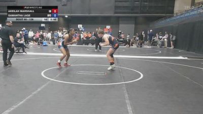 138 lbs Champ. Round 2 - Akeilah Marshall, Unattached vs Samantha Lage, Missouri Valley College
