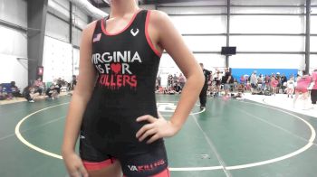 71 lbs Rr Rnd 2 - Abigail Eggleston, VA Killers - W vs Alexandra Riley, Ohio Outcasts - W