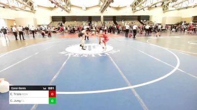 140-I lbs Consolation - Enzo Triola, RedNose Wrestling School vs Christian Jung, F.L.O.W.