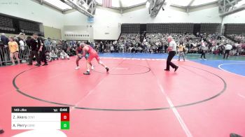 140-J lbs Semifinal - Zachary Akers, Centurion vs Amir Perry, Cordoba Trained