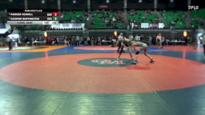 6A 138 lbs Cons. Semi - Parker Howell, Gardendale Hs vs Cooper Buffington, Fort Payne