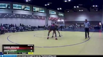 160 lbs Round 9 (10 Team) - Gabriel Beracasa, Maximum Performance vs Mason Perkins, Bulldog Wrestling