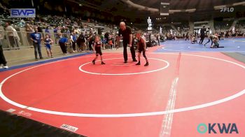 40 lbs Rr Rnd 2 - Harley Howell, Henryetta Knights Wrestling Club vs Colton Heilman, Coweta Tiger Wrestling