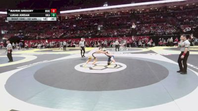 157 lbs 5th Place Match - Lukas Jordan, Uniont. Lake vs Mavrik Gregory, Mount Vernon