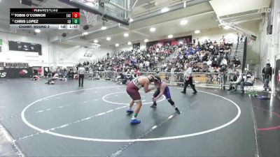 215 lbs Champ. Round 2 - Chris Lopez, La Quinta/LQ vs Tobin O`Connor, Eastside