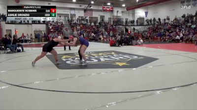170 lbs Cons. Round 1 - Ashlie Oronzio, Central DeWitt vs Marguerite Robbins, Clinton