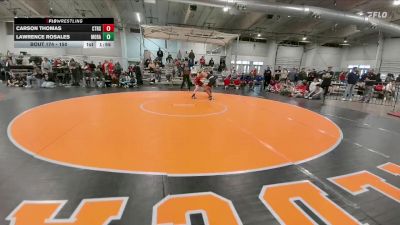 150 lbs Champ. Round 1 - Lawrence Rosales, Mountain Range vs Carson Thomas, Centaurus