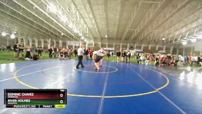 190 lbs Cons. Round 2 - Dominic Chavez, Herriman vs River Holmes, Wasatch