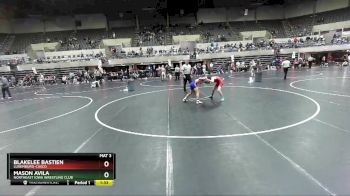 130 lbs Semifinal - Blakelee Bastien, Luxemburg-Casco vs Mason Avila, Northeast Iowa Wrestling Club