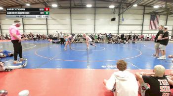 230 lbs Rr Rnd 2 - Harry Eckman, Wayne Danger - MS vs Andrew Oldmixon, CTWHALE Orca - MS