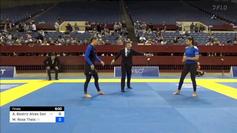Ana Beatriz Alves Sant'anna vs Michaela Rose Theis 2024 Pan IBJJF Jiu-Jitsu No-Gi Championship