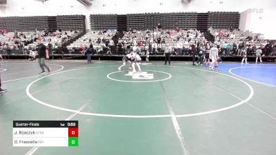 106-J lbs Quarterfinal - Julian Bijaczyk, Stray Dawgs vs Daimian Frascella, Pennsbury