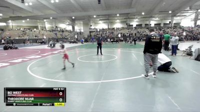 45 lbs Cons. Round 2 - Theodore Nuar, Rabbit Wrestling Club vs Bo West, Panther Wrestling Club