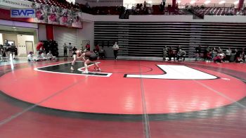 125 lbs Consolation - Sayben Owen, Perry Girls Wrestling Club vs Claire Lancaster, Norman High School Girls