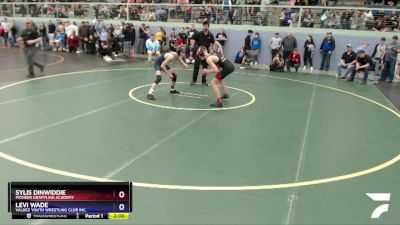 119 lbs Rr1 - Levi Wade, Valdez Youth Wrestling Club Inc. vs Sylis Dinwiddie, Pioneer Grappling Academy