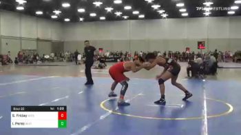 157 lbs Prelims - Sir Friday, Aces Wrestling Academy vs Isael Perez, Beat The Streets Providence