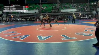 6A 150 lbs Champ. Round 2 - Aksel Torres, Fort Payne vs Omari Zachery, Gadsden City