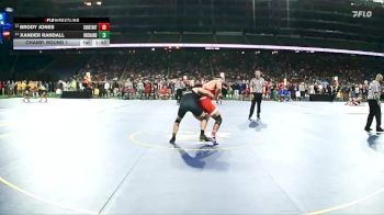 D3-157 lbs Champ. Round 1 - Brody Jones, Constantine vs Xander Randall, Muskegon Orchard View