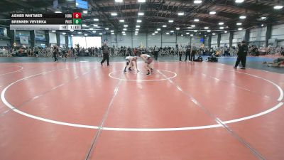 110 lbs Round 1 (9am Saturday) - Brennen Veverka, PA USA vs Asher Whitmer, Iowa Black
