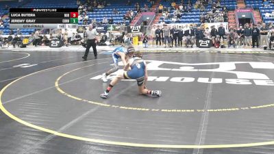 107 lbs Qtr-finals - Luca Butera, Norwin vs Jeremy Gray, Connellsville Area