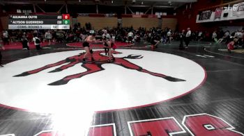 155 lbs Cons. Round 5 - Julianna Ouye, American vs Alyson Guerrero, California (San Ramon)