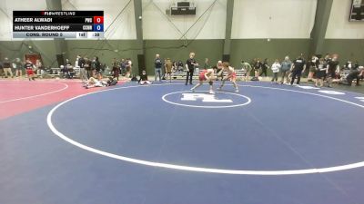 Junior FK - 138 lbs Cons. Round 5 - Atheer Alwadi, Punisher Wrestling Company vs Hunter Vanderhoeff, CNWC Concede Nothing Wrestling Club