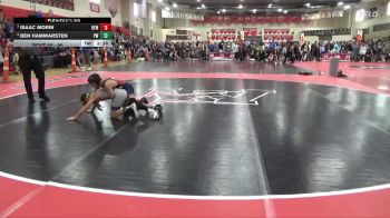 90 lbs Quarterfinal - Isaac Morin, Bemidji vs Ben Hammarsten, Pinnacle Wrestling