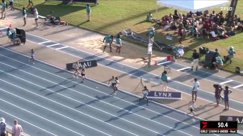 Youth Girls' 1500m, Semi-Finals 2 - Age under 8